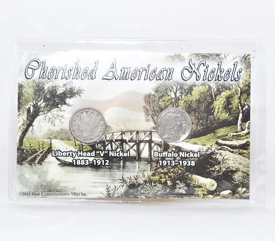 First Commemorative Mint Cherished American Nickels