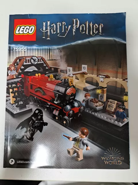 Lego Bauanleitung Bauplan 75955 Harry Potter Hohwart Express