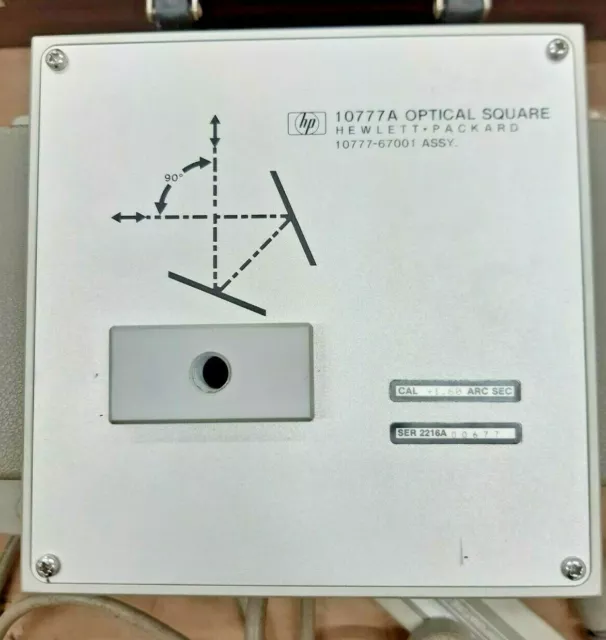 HP/Hewlett Packard/Agilent 10777A Winkelspiegel, Rechtwinkligkeits