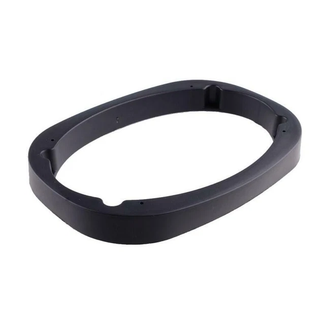 Universal 6x9 Inch Car Speaker Beveled Spacer Adapter Refit Audio Mat Black 2Pcs