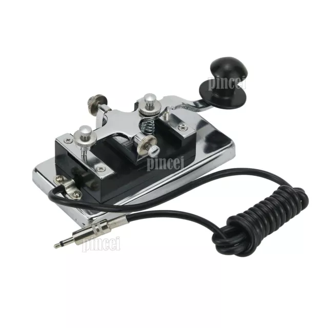 Manual Telegraph Key Morse Key CW Key Fit Shortwave Radio Morse Code CW K4