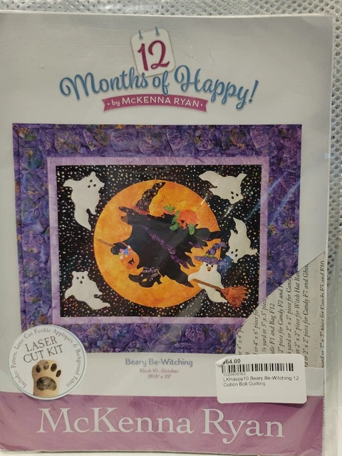 Pattern only: 12 months of Happy  by McKenna Ryan: Block 10 October