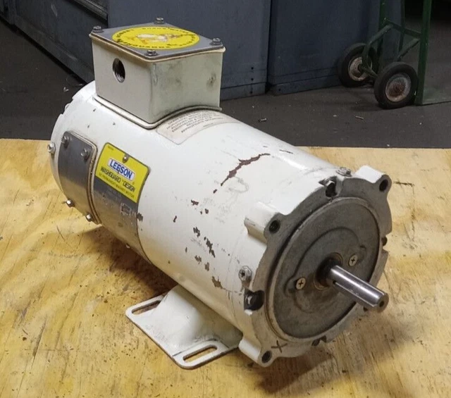 Leeson 1/2 Hp Washdhown Dc Motor 90 Vdc 1750 Rpm 56C Frame Tenv 108226.00
