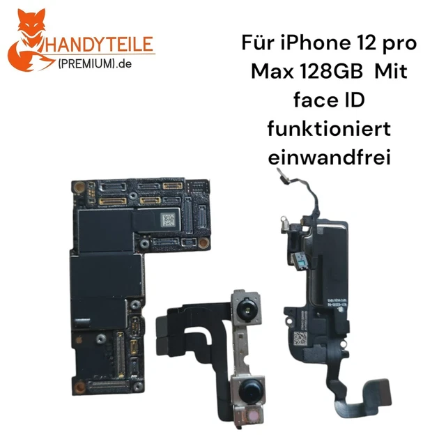 Carte Mère IPhone 12 Pro 128Go D'origine Pour Pièces – Défauts Caméra Et Face ID