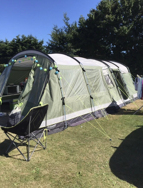 OUTWELL MONTANA 6 Tent with Carpet Footprint Awning Hookup
