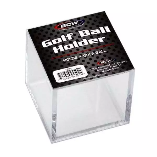 BCW Golf Ball Holder - Lot of 1 - New  (Ball Not Include) Ready to ship Today!