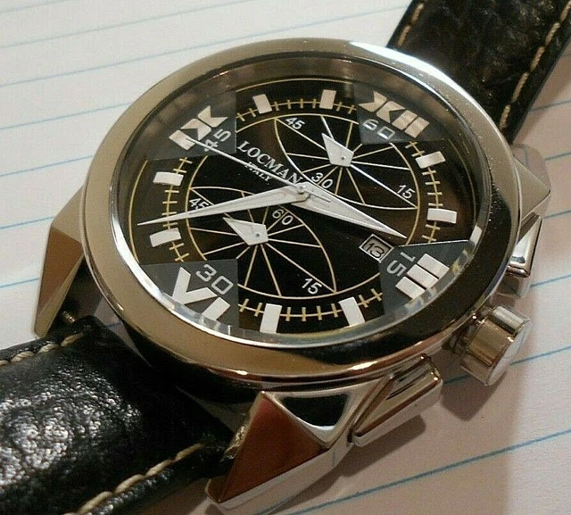 LOCMAN ITALY CAVALLO Pazzo Chrono R.160 N.q6585 Watch 99.99 PicClick