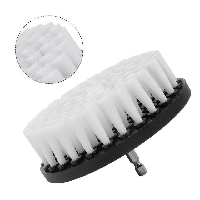 Kit De 6 Brosses Pour Perceuse - Nettoyage Voiture, Cuisine, Carrelage - Poils Résistants - Compatible Visseuse