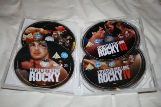 ROCKY Series 1-5 Complete Film Collection Part 1 2 3 4 5 BALBOA Sealed UK R2 DVD 3