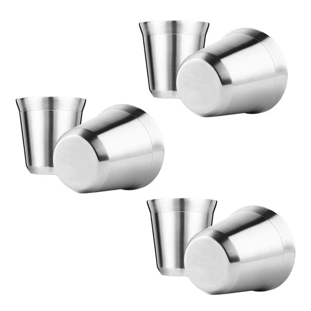 Set Tazze Espresso Da 6, Doppia Parete Tazze Caffè Isolate Tè Z6R7
