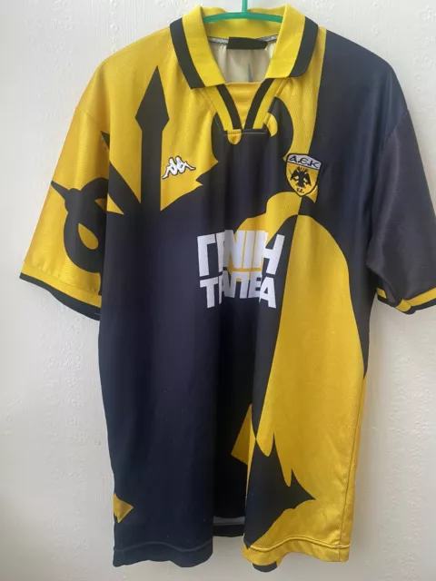 Original  Aek  Athens Kappa  L , 96-97 Home League 2nd  Shirt