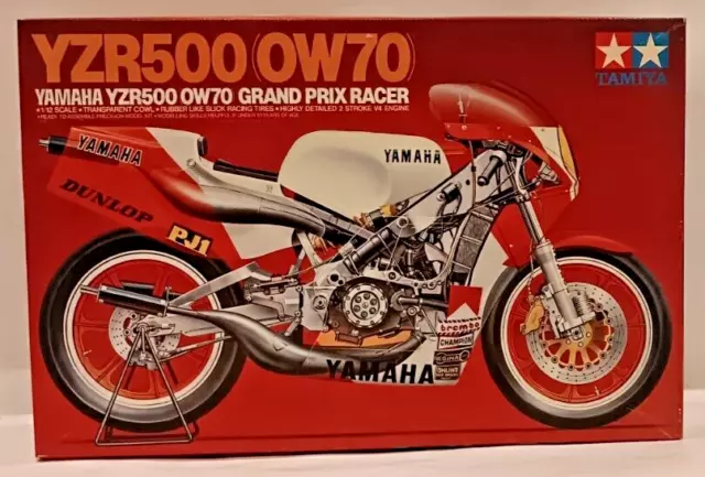 Yamaha  RYR500 0W70 Grand Prix Racer Tamiya N. 1438 Maßstab 1:12 Scale 1/12