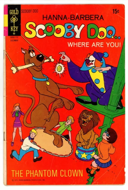 Hanna-Barbera Scooby Doo... Where Are You! 9 VG- (3.5) Western (1971)