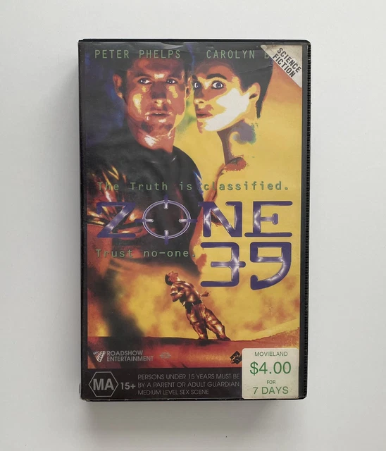 ZONE 39 [VHS] Roadshow Big Box Ex-Rental Video Tape 1996 Australian ...