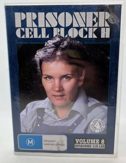 PRISONER CELL BLOCK H Volume 8 Episodes 113-128 4x DVD BRAND NEW SEALED PRISON