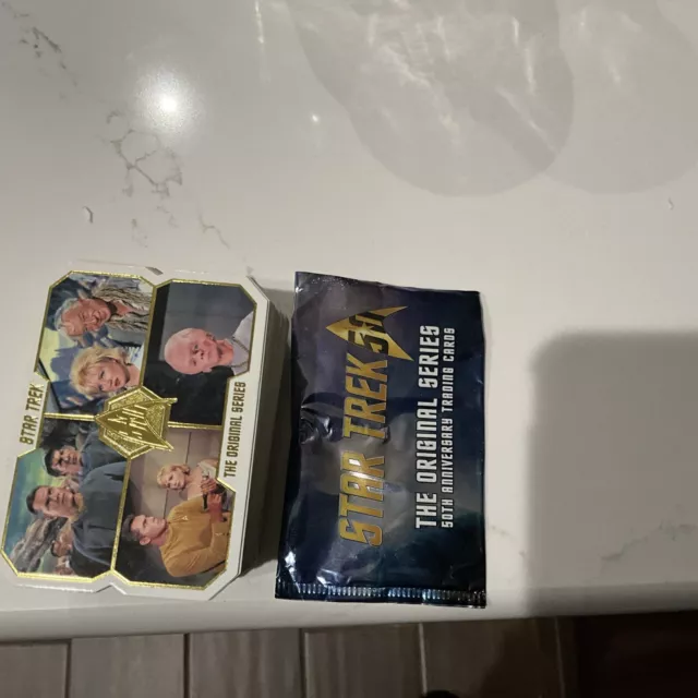 Star Trek Original Series 50Th Anniversary Set Of 80 Cards