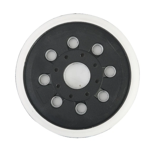 Pad di supporto gancio e anello disco levigatura 125 mm gomma 8 fori alta qualità