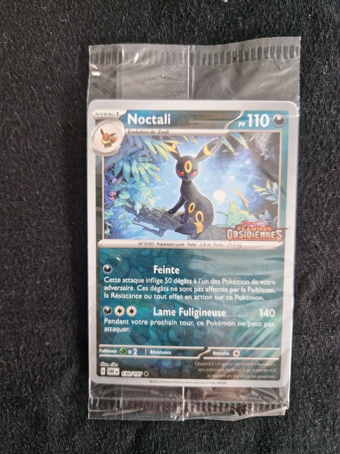 Carte Pokémon gradée PCA 9.5 – Noctali Reverse – Flammes Obsidiennes - Collection Carte Pokémon gradée PCA 9.5 – Noctali Reverse – Flammes Obsidiennes - Collection