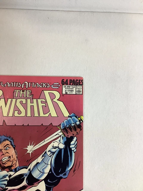 The Punisher Annual #2 Atlantis Attacks - Marvel Comics 1989 - Moon Knight! 5