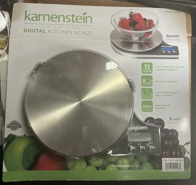 KAMENSTEIN DIGITAL KITCHEN Scale Stainless Steel 668009 Brand New Sealed 44.99 PicClick