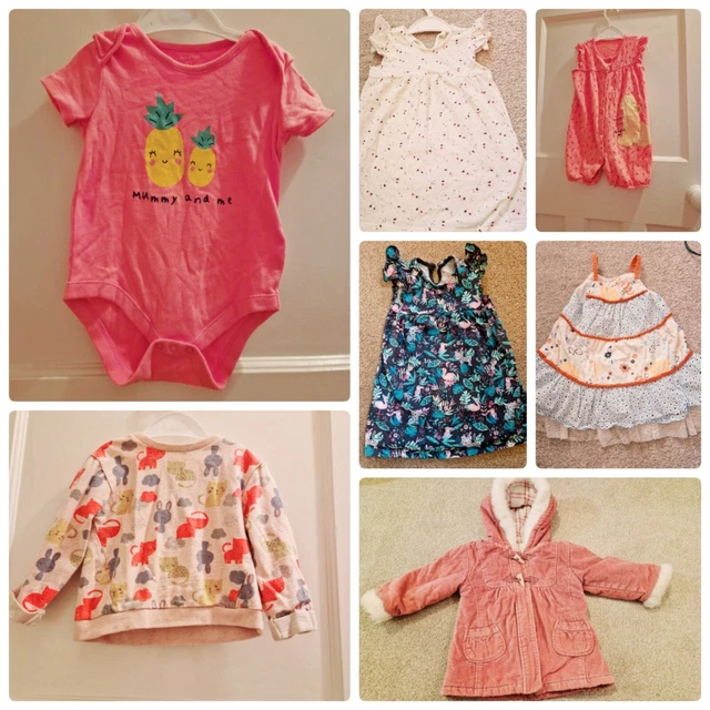 Girls Bundle Clothes Size 12-18 Months