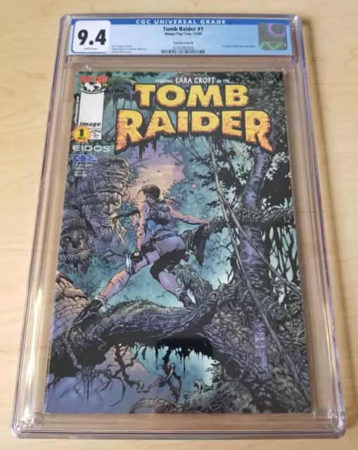 Tomb Raider #1 - CGC 9.4 (1999, Image/Top Cow) Eidos, Lara Croft, reboot?