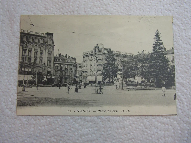 CPA - NANCY - Place Thiers