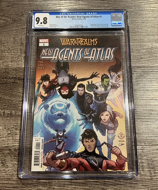 War of the Realms: New Agents of Atlas #1 First Print CGC 9.8