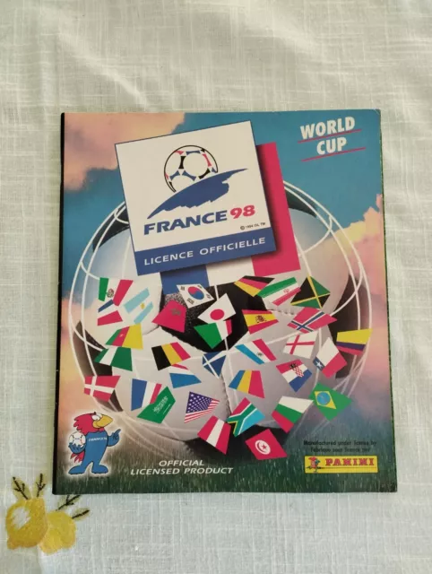 ALBUM VUOTO EMPTY Figurine stickers PANINI WORLD CUP FRANCE 98 1998