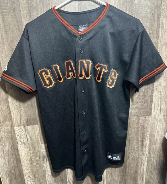 MAJESTIC SAN FRANCISCO Giants MLB Baseball Jersey Blank Jersey Size XL ...