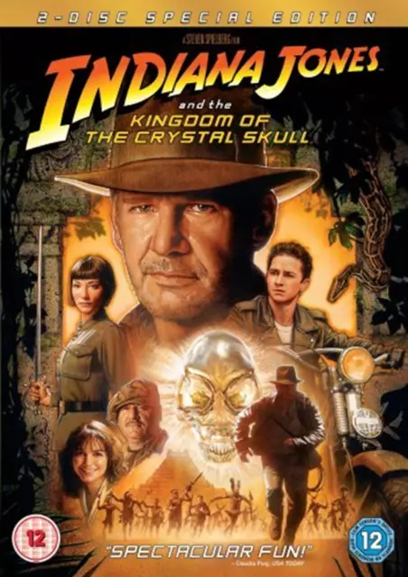 Indiana Jones and the Kingdom of the Crystal Skull DVD Harrison Ford (2008)