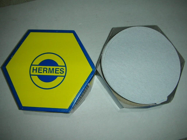 Hermes VC 151 Longlife Sanding Discs – 125mm, P120 Grit, VEL Hook & Loop