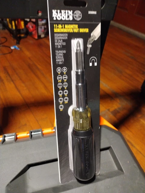 Klein Tools 32500MAG Magnetic Multi-Bit/Nut Driver (11-in-1) | BRAND NEW
