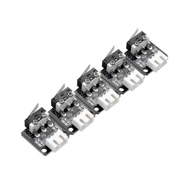 5Pack 3 Pin 3D Printer Endstop Limit Switch for CR-10 Ender 3 3D Printer Parts