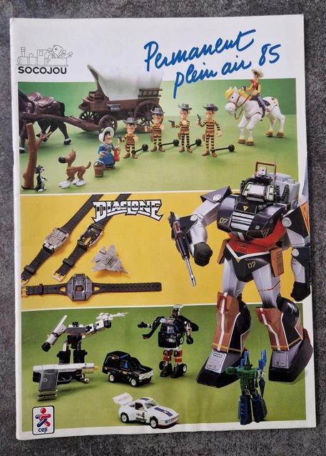 catalogue de jouets pour professionnels socojou 1985 star wars diaclone AF