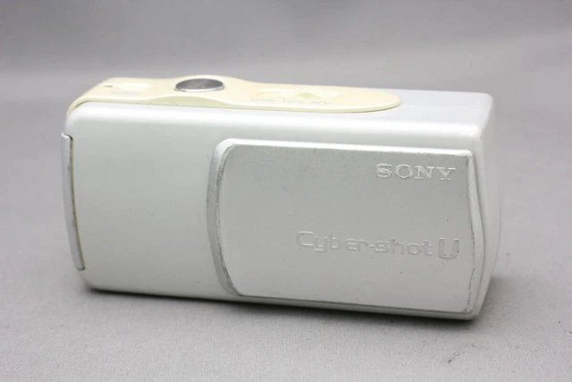 SONY CYBER-SHOT DSC-U10 Digital Camera White Tested