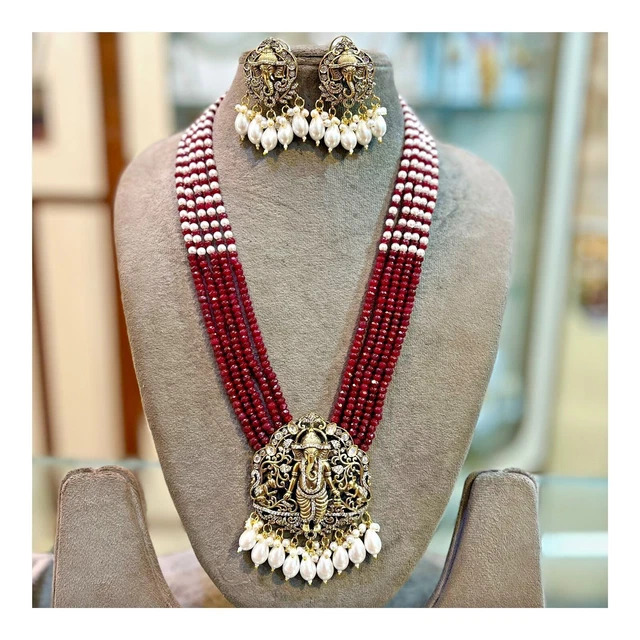 Indian Jewelry New Bollywood Bridal Style Tradition Necklace Fashion Set MA 402