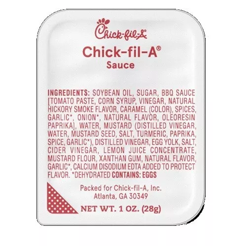 LOT OF 24 ORIGINAL Chick-fil-A Dipping Sauce Packets