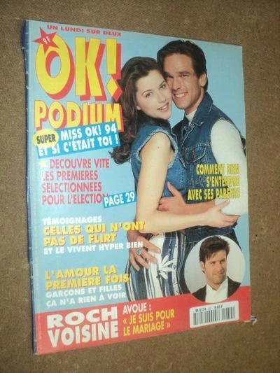 OK PODIUM 032 (2/4/94) Roch Voisine Vanessa Paradis Albert Delegue S ...