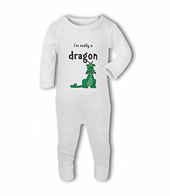 Im Really a Dragon funny - Baby Romper Suit by BWW Print Ltd