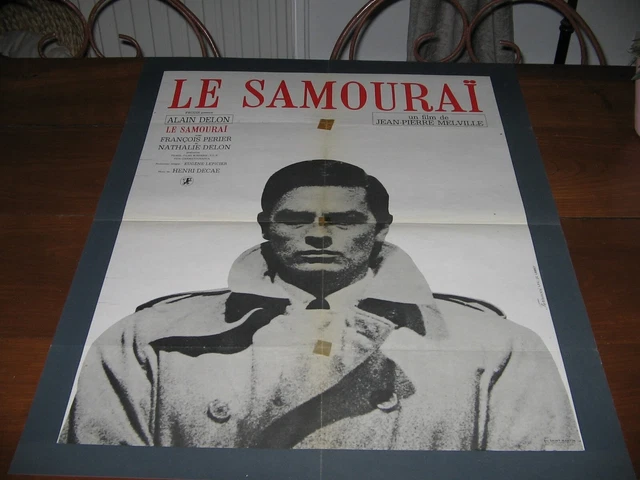 Poster Cinéma Le Samouraï — 60x80 Cm Haute Qualité