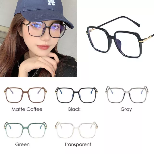 Anti Blue Light Glasses Women Oversized Frame Computer Protection Party Trendy