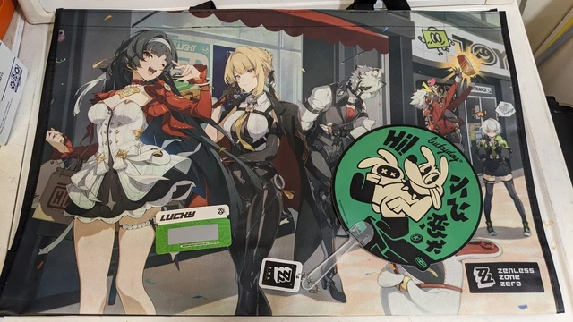 ZENLESS ZONE ZERO ZZZ Bundle Anime Expo 2025 Exclusive Scratch Card Fan ...