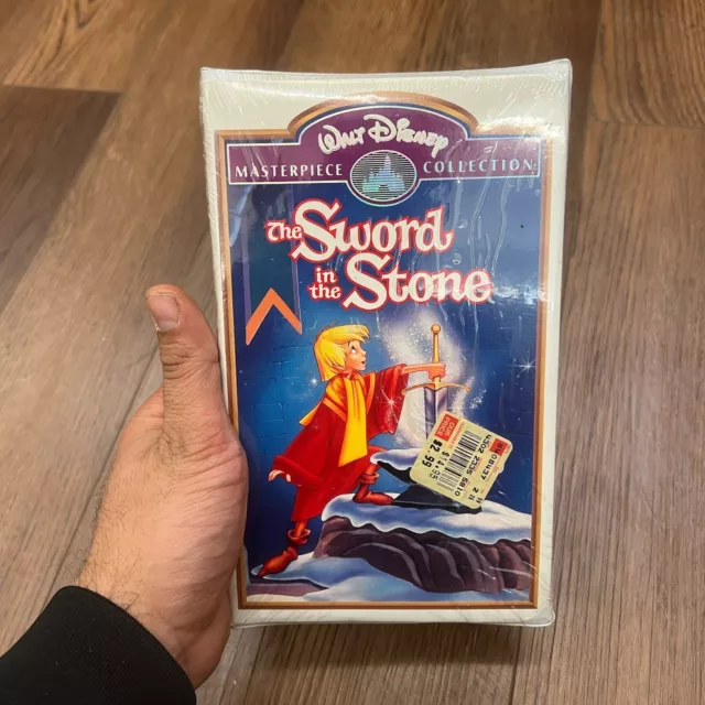 Walt Disney’s – The Sword in the Stone Masterpiece Collection VHS–Factory Sealed