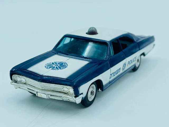 Gamda Koor Sabra Israël - Miniature Ambulance Chevelle N°8101 En Métal - Rare Et De Collection