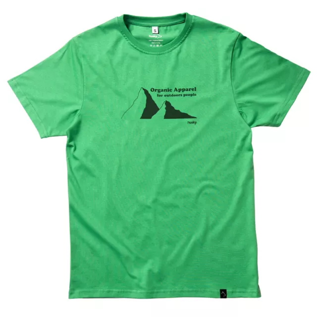 Husky Organic Men's Alaska Organic Cotton T-shirt. RRP £25