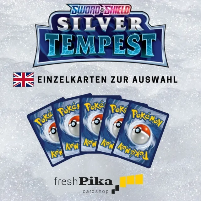 Pokemon - SWSH Silver Tempest - English 🇬🇧 Einzelkarten zur Auswahl