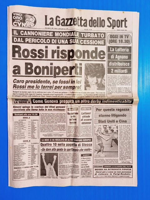 Juventus de Turín: 0 años del hat-trick de Paolo Rossi en el Mundial