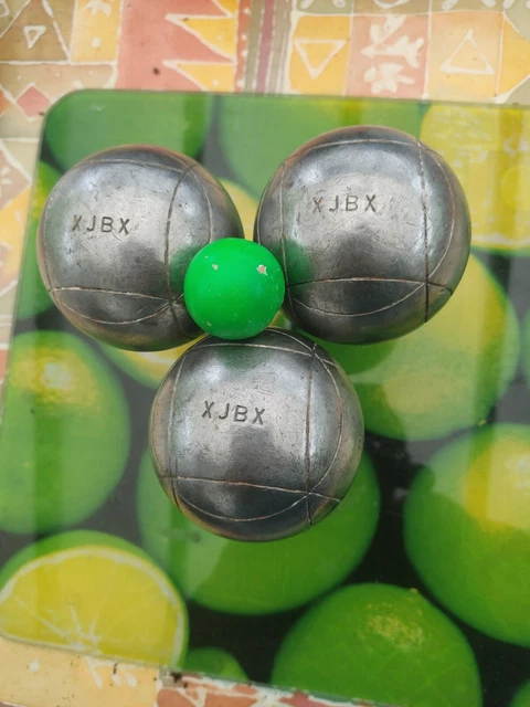 8 Boules de pétanque JB France - Sport & Plein air