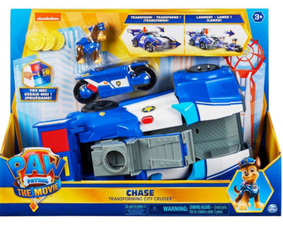 paw patrol transforming city
